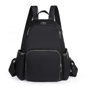 Petit sac &agrave; dos pour femme avec fermeture &eacute;clair et trou pour &eacute;couteurs, id&eacute;al pour l'&eacute;cole ou un sac &agrave; bandouli&egrave;re d&eacute;contract&eacute;. - Neuf