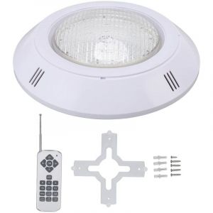 Lumières Led Pour Piscine Ac12v Rvb Colorées Ip68 Étanches Avec Télécommande, Haute Transmission Abs, Éclairage Pour Aquarium (1) - Neuf