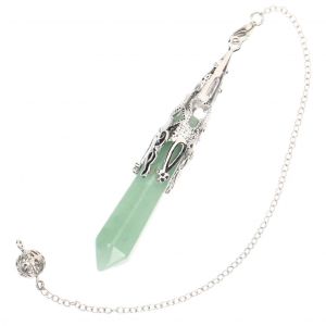 Pendentif en cristal suspendu avec cha&icirc;ne en cuivre, decoration Feng Shui pour salle de meditation, yoga, salon ou chambre a coucher - Neuf