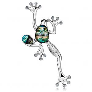 Broche Tendance En Alliage De Coquillage En Forme D'animal Pour Vetements, Echarpe, Decoration, Bijoux, Cadeau - Neuf