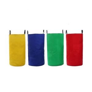 Sacs De Saut Kangourou - Ensemble De Course En Sac Coloré 4 Pièces Pour Enfants - Parfait Pour Les Fêtes En Plein Air Et Les Divertissements En Famille ! - Neuf