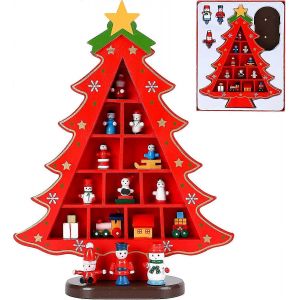 En Bois De Table De No&euml;l Arbre Petit Arbre De No&euml;l De Bureau - Neuf