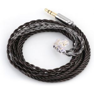LORANKA-Tripowin Mirage 30AWG OCC HiFi IEM C&acirc;ble pour moniteur intra-auriculaire pour 7hz Zero Dioko T2 T3 PLUS Wan&iquest;er Cadenza QKZ HBB(3,5mm,Encastr&eacute; 2 broches) - Neuf