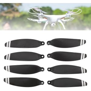 Sansh-Hélices De Rechange De 2,5 Pouces, 8 Pièces, Hélices À Faible Bruit Pour Drone Quadrirotor E88 E58 Rc - Neuf