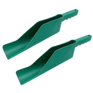 2pcs Gutter Gutter Cleaning Scoop Gutter Getter Cleaner Outil De Nettoyage De Goutti&egrave;res Pour Foss&eacute; Puits De Lumi&egrave;re Pelle De Nettoyage De Jardin - Neuf