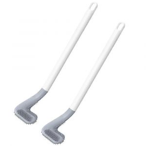 2 Pcs Golf Toilet Brush, Longue Poign&eacute;e Golf Brush Head Toilet Brush - Neuf