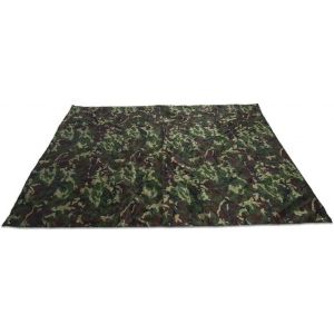 Lbgwp60-Bâche De Tente, Tapis De Pique-Nique De Tente Léger Camouflage Bâche Tarp Pour La Randonnée En Plein Air (2x2m) - Neuf