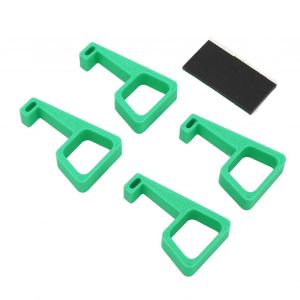 4PCS pour PS4 Slim Heightening Bracket Dissipation Thermique Console De Jeu Horizontal Heighten Holder pour PS4 Slim Accessoires Vert - Neuf