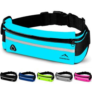 FEW-Nordrun® Ceinture Running Homme et Femme | Sac Banane Étanche de Course a Pied, Sport, Jogging, Footing, Courir | Ceinture Course a Pied | Sac Course a Pied pour Tous Les Telephones - Neuf