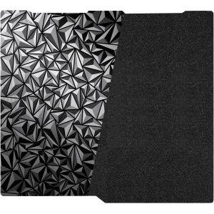 MEVRONISSHOP-Kobra 3 Plaque 256 x268mm pour Kobra 3 Plaque de Construction combin&eacute;e Texture Noire Pei+Diamant PEOplate - Forme d'impression Spring Steel Plate pour imprimante 3D anycubic - Neuf