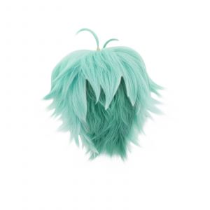 Perruques Vert Inversé Cheveux Courts Cosplay Perruque Modélisation Partie Habiller Perruque - Neuf