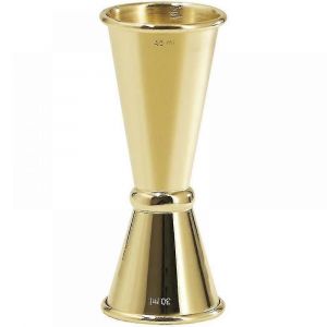 Appareil À Cocktail,Verre À Mesurer En Verre 1 Oz/2 Oz,Kit De Bar En Verre À Mesurer Pour Appareil À Cocktail En Acier Inoxydable,Pour Cocktails De Boissons Au Vin (Or) - Neuf