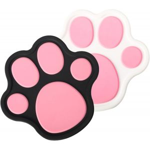 Pattes De Chat Coaster, Le Caoutchouc De Silicone Coaster, 3d Pattes De Chat Coaster - Neuf
