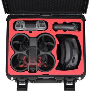 Chenquansarl-Étui Rigide Pour Dji Avata 2 (Ip-67), Sac De Rangement Étanche Pour Dji Avata 2 Fly More Combo Pour Dji Goggles 3/Rc Motion 3/Fpv Rc 3 Batterie Hub Accessoires Drone, Noir-Brdrc - Neuf