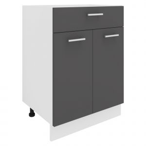 Vcm Armoire De Cuisine Largeur 60 Cm Tiroir Meuble Bas Cuisine Esilo Armoire De Cuisine Largeur 60 Cm Tiroir Meuble Bas Cuisine Esilo - Neuf