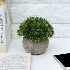 HJLIAN Pots de fleurs artificielles retro, bonsai pour decoration de maison et de bureau (#1) - Neuf