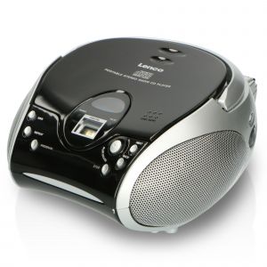 Radio portable avec lecteur CD SCD-24 Black/Silver Noir-Argent - Neuf