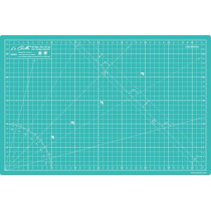 Tapis De D&eacute;coupe Auto-Cicatrisant A3 (45 X 30 Cm 18x12") Self-Healing Cutting Mat Planche Coupe Pour Couture Patchwork Modelisme Cutter | Marqu&eacute; En Centim&egrave;tres Et En Pouces - Neuf