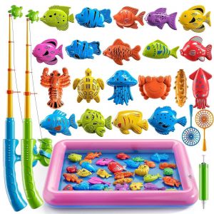 Jouet de p&ecirc;che pour le bain, jeu ext&eacute;rieur et int&eacute;rieur - Neuf