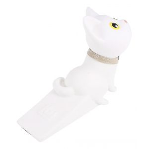 Butoir De Porte Chat De Dessin Anim&eacute; - Pvc, 16,5 X 7,5 X 11,5 Cm, 1 Pi&egrave;ce - Neuf