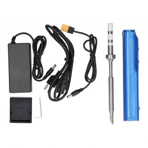 XYONG Kit de fer a souder Mini avec adaptateur d'alimentation 19 V SQ-001, prise US 100-240 V - Neuf