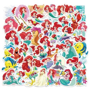 Lot De 50 Autocollants Graffiti Sirène Pour Ordinateur Portable, Voiture, Moto, Vélo, Casque, Skateboard, Guitare, Bouteille D'eau, Décoration Cool, Cadeaux - Neuf