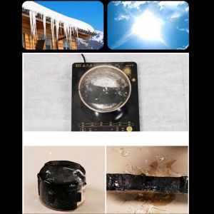 Calfeutrage Spray Imperm&eacute;able &Eacute;tanche Toit Fissures Remplissage Mat&eacute;riau De R&eacute;paration Colle Poly&eacute;thyl&egrave;ne 1000ml Noir - Neuf