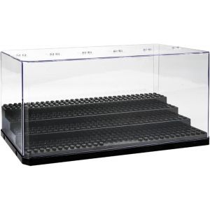 Sansh-Vitrine De Figurines, Boîte D'affichage De Blocs De Construction En Acrylique Empilable, Étui De Rangement D'affichage De Blocs De Construction Anti-Poussière Pour La Collection (4 Layer) - Neuf