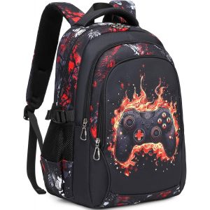 KALSC-Sac À Dos Pour Garçons Sacs D'École Cartable Primaire Enfent Pour L'École Grand Cartables Primaire Et Secondaire Adolescents Sacs À Dos Scolaires - Neuf