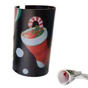 Outil De D&eacute;coupe De Papier Cadeau De No&euml;l Avec Lame Int&eacute;gr&eacute;e Et Bord De S&eacute;curit&eacute; - Neuf