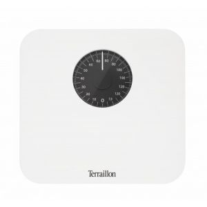 Kalanka-Terraillon - Nautic, P&egrave;se Personne M&eacute;canique, Balance Grand Cadran, 150kg Max, Blanc - Neuf