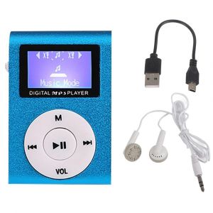 Lecteur MP3 Portable Rose Avec Écouteurs Et Écran Compact YONIS - Neuf