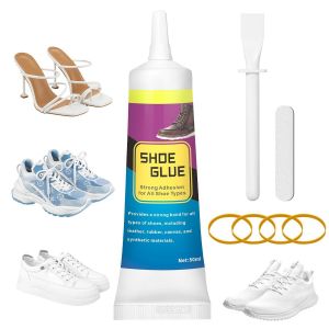 CHECARZHN--NO1-Colle Chaussures, Colle Semelle Chaussure Transparente Imperméable, Pour Réparer Les Chaussures Usées, Sneakers, Bottes, Sandales, Talons Hauts, Cuir - Neuf