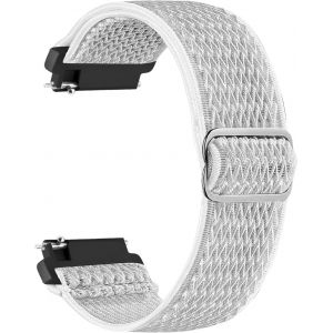 Kal-Bracelet De Montre Élastique En Nylon - 16 Mm, 18 Mm, 19 Mm, 20 Mm, 22 Mm - Bracelet De Rechange Sport Réglable Et Respirant Pour Homme Et Femme - Neuf