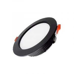 Spot Led encastré noir,extra plat,incandescent,blanc chaud,plafond encastré rond pour salle de bain,cuisine,salon,couloir - Neuf