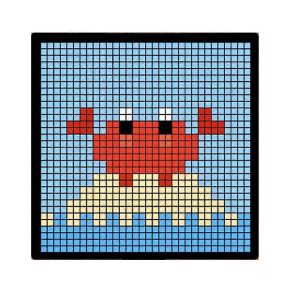 &Eacute;cran LED Pixel APP de contr&ocirc;le pour t&eacute;l&eacute;phone portable 16 x 16, veilleuse programmable, &eacute;cran LED pour d&eacute;coration de jeux - Neuf