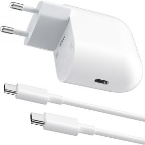 JGD-Chargeur Secteur USB C 45W pour Google Pixel 10 9 Pro XL 9a 8a 8Pro 7a 7Pro,Chargeur Rapide USB C Prise et Cable Type C 1m pour iPhone 16e 17 Pro Max Samsung A56 A16 A17 A35 A25 A06 A55 A26 S25 U - Neuf