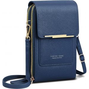 Petit Sac Bandouliere Telephone Portable Femme Fille Portefeuille Sac &Agrave; Bandouli&egrave;re En Cuir Pu Porte Carte Porte Monnaie Mini &Eacute;tui Pochette Sacoche Pour Femmes Filles - Neuf