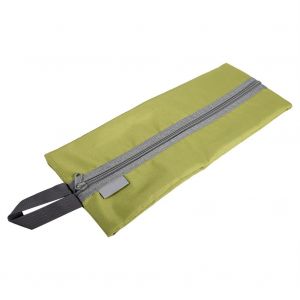Sac de rangement etanche a fermeture eclair pour chaussures et linge d'exterieur (vert) - Neuf