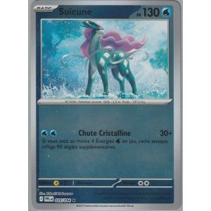 Carte Pok&eacute;mon - Suicune - 026/094 - Holo-Reverse - Me2 - Neuf