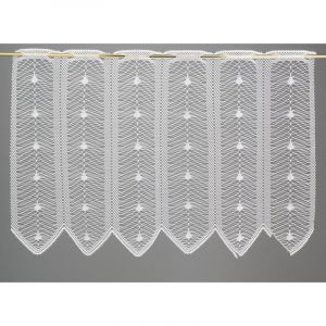 Brise Bise En Maille Ajour&eacute;e Ivoire 60x45 Cm - Neuf