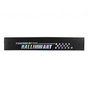 Autocollant universel de pare-brise avant Autocollant réfléchissant de pare-brise de voiture pour la plupart des véhicules 130x21cm / 51,2 x 8,3 pouces propulsé par - Neuf