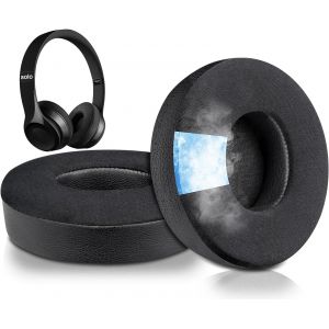 LORANKA-&reg; Gel de Refroidissement Mousse Coussin Coussinets pour Beats Solo 2 & Solo 3 sans Fil on-Ear Casque, Coussinets d'oreille avec Mousse Isolante Haute densit&eacute; pour r&eacute;duire Le Bruit - Neuf