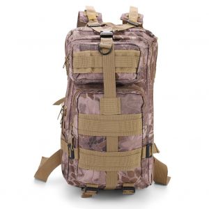 Sac A Dos Leger Pour Sports Tactiques Militaires En Plein Air, Escalade, Randonnee, Trekking (Python Kaki) - Neuf