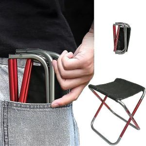 Tabouret Pliant Compact Et Portable ¿ Chaise De Pêche Légère En Aluminium Pour Le Camping, La Randonnée Et Les Activités De Plein Air - Neuf