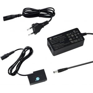 Dste Ack-E18 Ac Bloc D'Alimentation Lp-E17 Dr-E17 Batterie Factice Kit Compatible Avec Canon Eos Rebel T6I T7I Sl2 Sl3 Rp R10 T6S T8I 77D 200D 250D 750D 760D 800D 850D Cam&eacute;ras[Z699] - Neuf