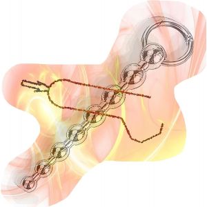 Kalanka-&Eacute;carteur Perl&eacute; En Acier Inoxydable Pour Homme, Sonde Ur&eacute;trale Lisse Pour Homme - Hb02 (Grande Taille) - Neuf