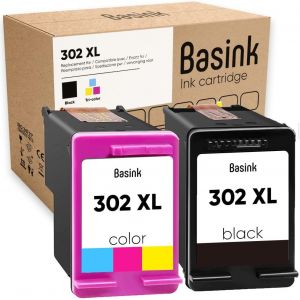 Cartouche D'Encre Compatible Avec Hp 302Xl Pack 2 Pour Deskjet 1110 2130 2134 3630 Envy 4520 4521 4522 4524 Officejet 3830 3834 4650 4651 Noir & Couleur[ENC944490] - Neuf