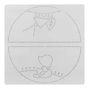 Mod&egrave;le De Broderie Patchworks Compte &Agrave; La Main R&egrave;gle De Courtepointe Pour La D&eacute;coration Suspendue De Bricolage - Neuf