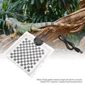 Hjlian Tapis Chauffant Pour Animaux De Compagnie, Tapis Chauffant Pour Reptiles, Tortues, Lezards, Tapis Chauffant D'hiver - Neuf
